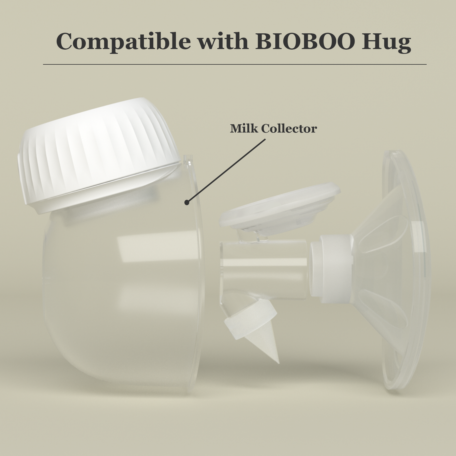 BIOBOO Breast Pump Replacement Parts -- Milk Collector
