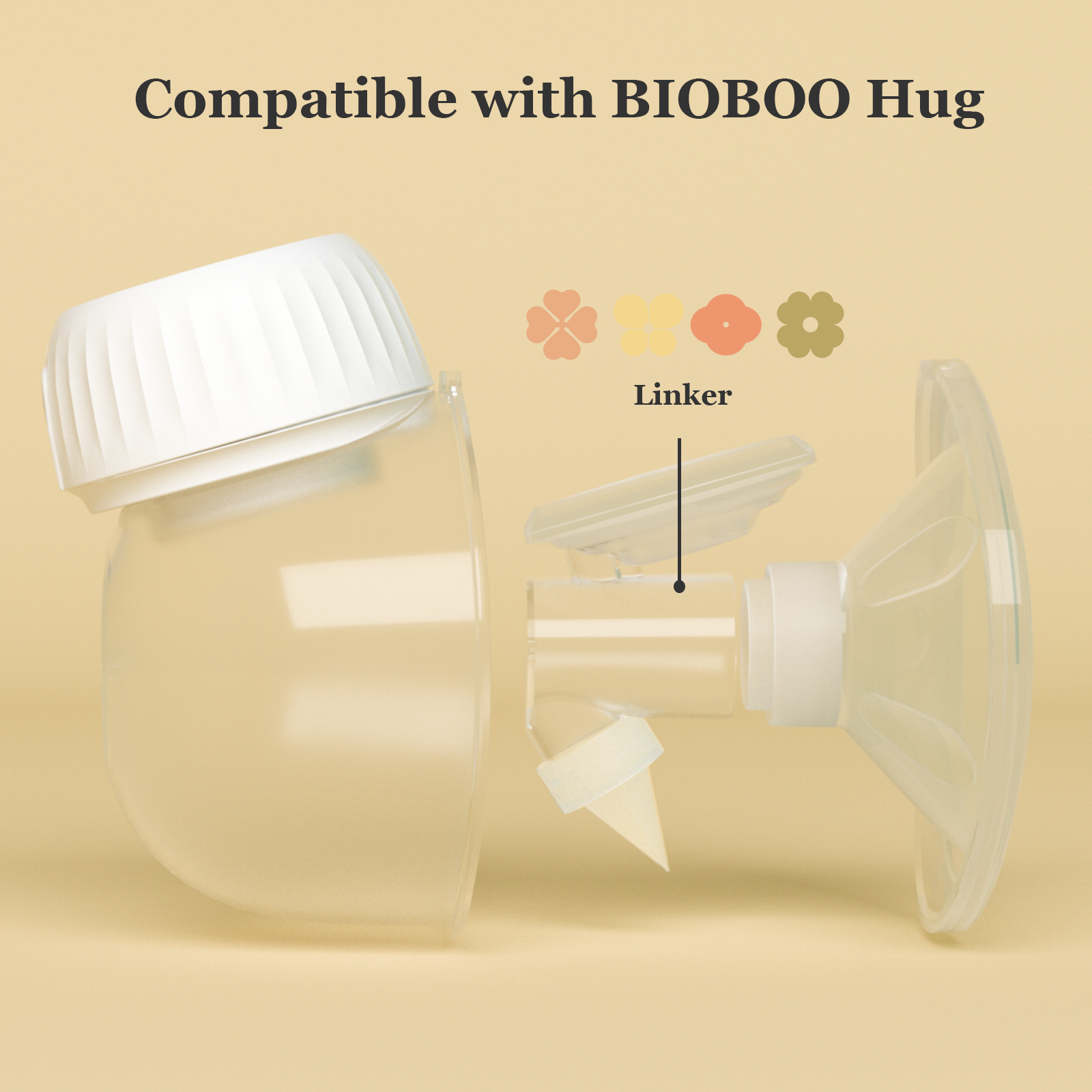 BIOBOO Breast Pump Replacement Parts--Linker