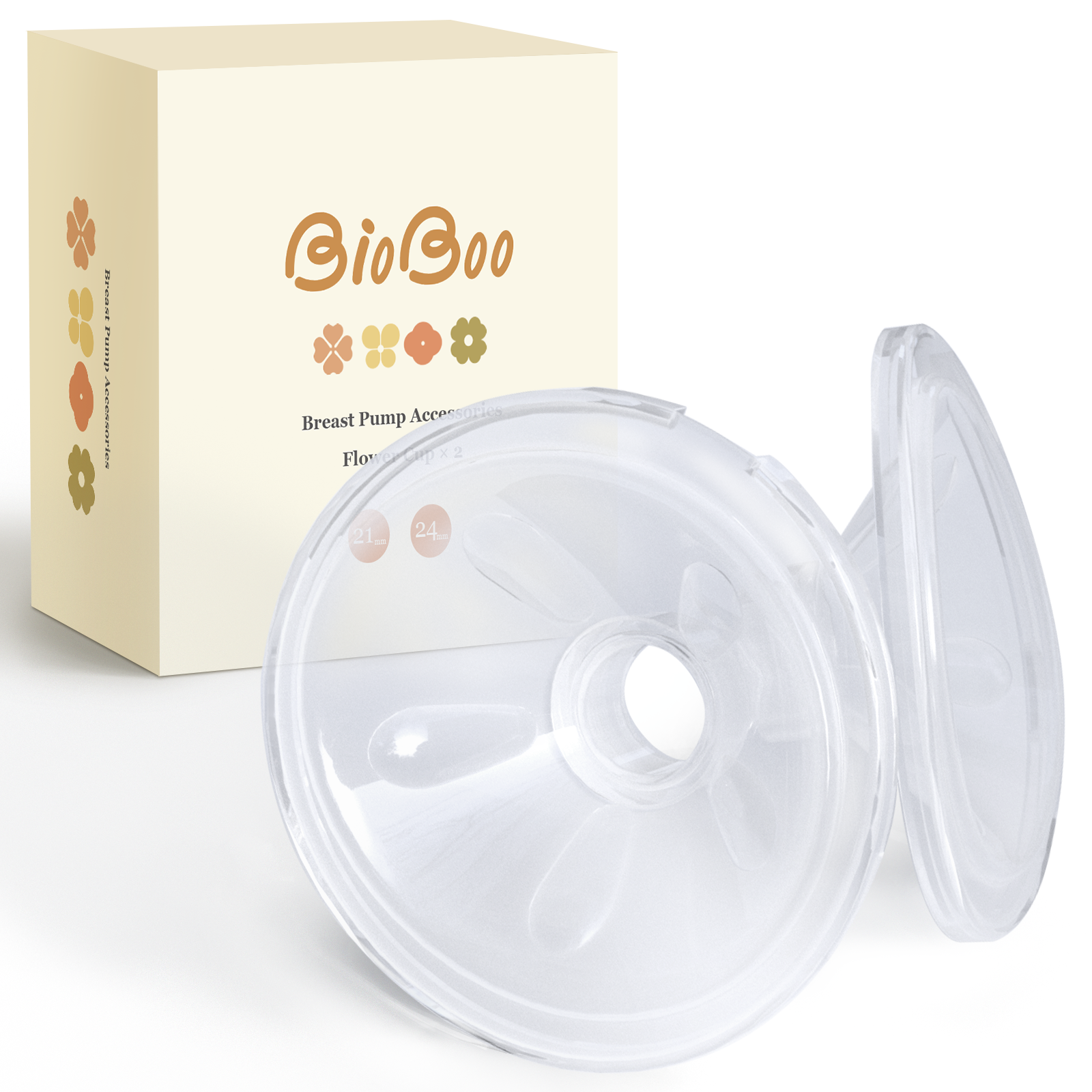 BIOBOO Breast Pump Replacement Parts-- Flower cup