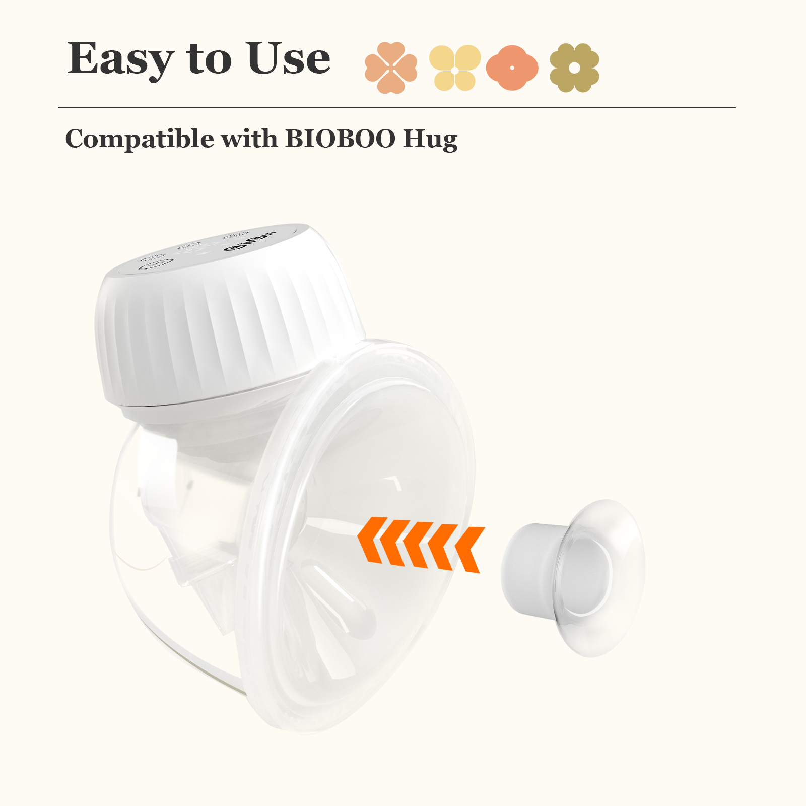 BIOBOO Breast Pump Replacement Parts--Inserts