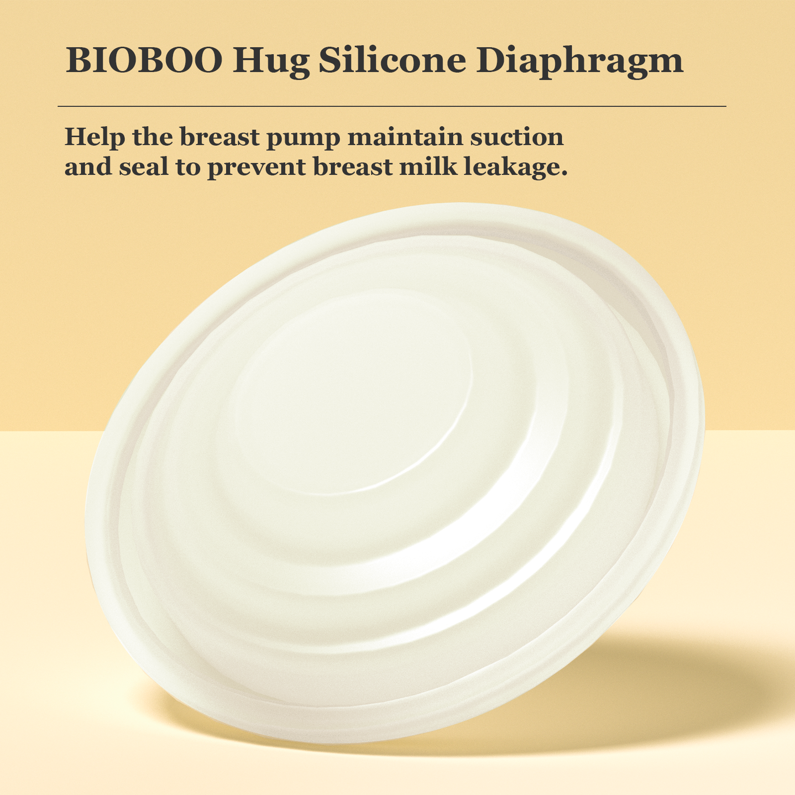 BIOBOO Breast Pump Replacement Parts-Duckbill Valves&Diaphragms&Rings, 2 Pack
