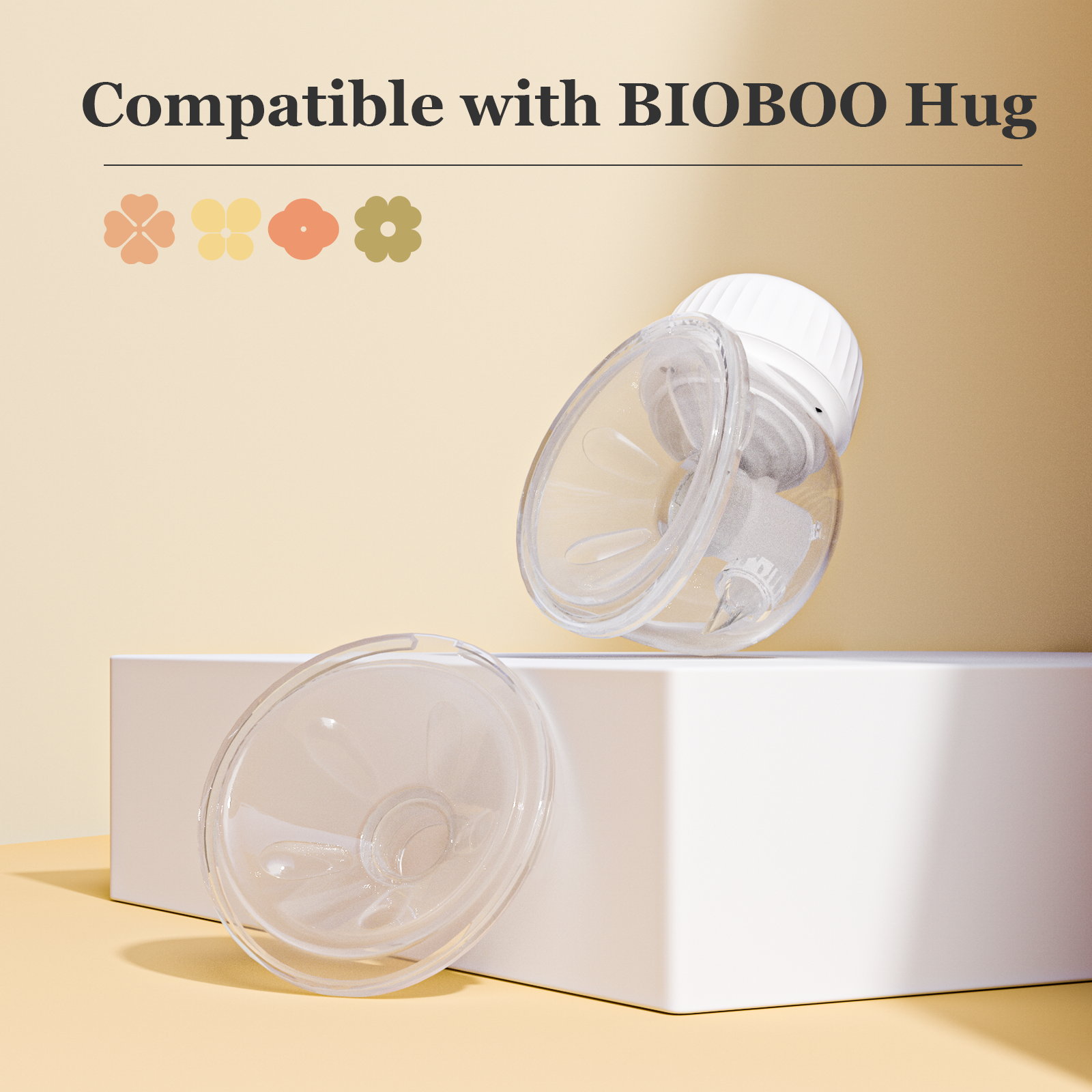 BIOBOO Breast Pump Replacement Parts-- Flower cup